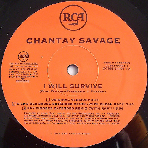 Chantay Savage – I Will Survive – A
