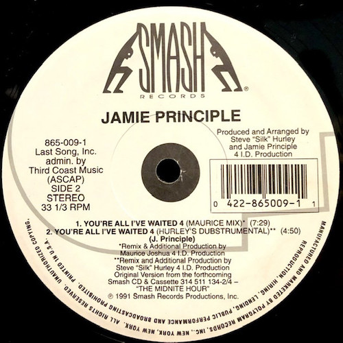 Jamie Principle – You’re All I’ve Waited 4 – B