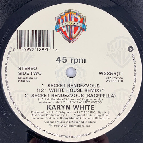 Karyn White – Secret Rendezvous – B