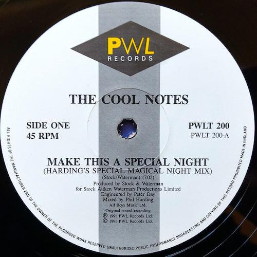 The Cool Notes – Make This A Special Night – A