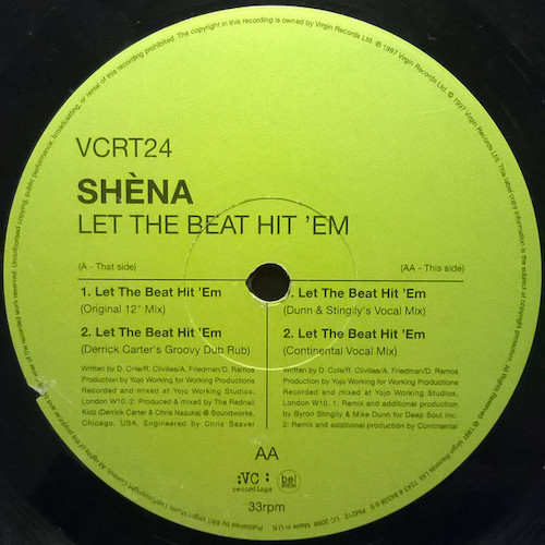Shena – Let The Beat Hit ‘Em – B